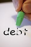 erasing debt letters