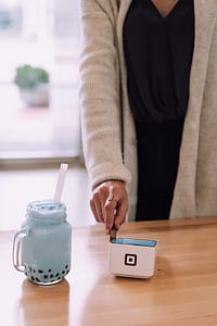 paying using a credit card