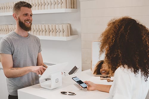 making a payment